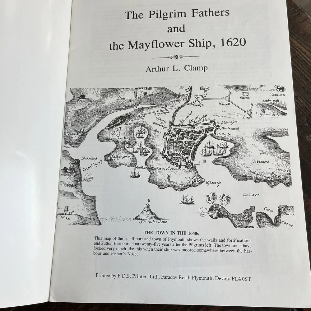The Pilgrim Fathers And The Mayflower Ship, 1620  Arthur L Clamp